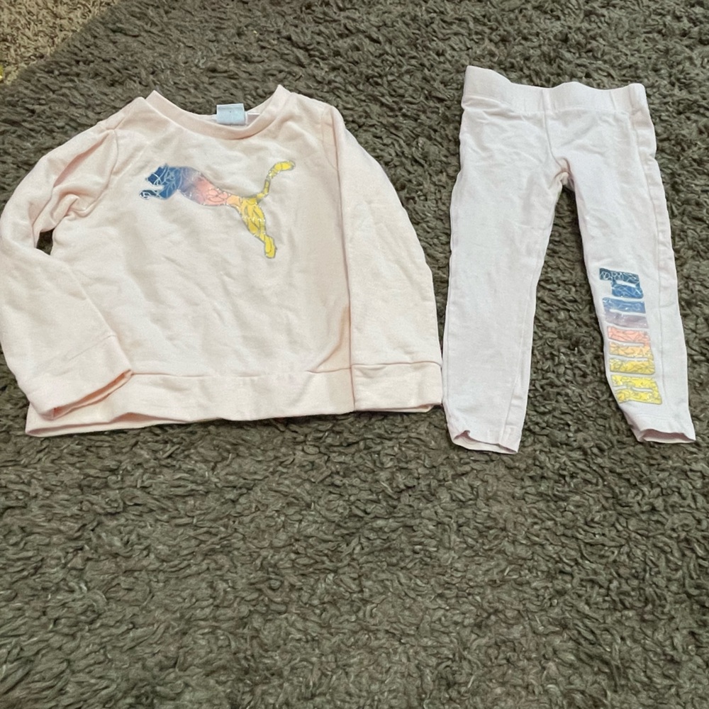 Puma set toddler